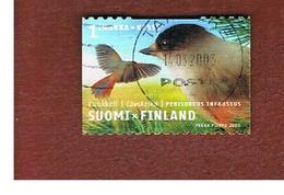 FINLANDIA (FINLAND) -  SG   1690  -    2003 PROVINCIAL BIRDS:  PERISOREUS INFAUSTUS    -       USED ° - Used Stamps