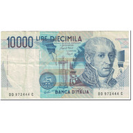 Billet, Italie, 10,000 Lire, 1984, 1984-09-03, KM:112b, TTB - 10000 Lire