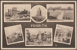 Multiview, Penrith, Cumberland, C.1930 - Reeds Postcard - Penrith