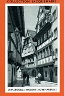 COLLECTION JACQUEMAIRE  STRASBOURG MAISONS MOYENAGEUSES - Sammelbilderalben & Katalogue