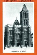 COLLECTION JACQUEMAIRE  ABBAYE DE ST DENIS - Sammelbilderalben & Katalogue