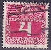 Liechtenstein Vorläufer 1912: Österreichische Porto-Marke Zu 4 Heller (1908) Mi 36 Mit O SCHAAN 21.IV.12 (LBK CHF 15.00) - ...-1912 Vorphilatelie