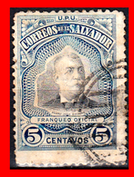 EL SALVADOR AÑO 1906.. 5 CENTAVOS - El Salvador