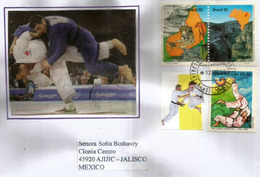 BRESIL. Le Judo , Lettre Adressée Au Mexique - Judo