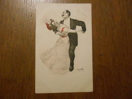 CPA Illustrateur Reznicek  Ferdinand Couple De Danseurs 1911 - Reznicek, Ferdinand Von