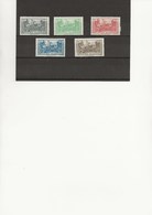 ALGERIE - N° 200 A 204 NEUF - INFIME CHARNIERE -ANNEE 1944 - Unused Stamps