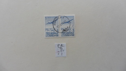 Finlande :Poste Aérienne  : Paire : 2 Timbres  N° 9 Oblitéré - Used Stamps