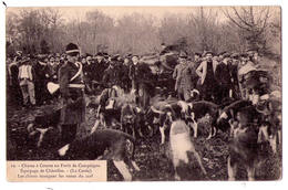 3731 - Chasse à Courre En Forêt De Compiègne - Equipage De Chézelle ( La Curée )  - N°19 - G.Duclos - - Chasse