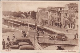 POSTCARD PORTUGAL - AVEIRO - CENTRO DA CIDADE - OLD CARS - Aveiro