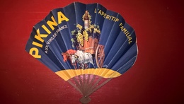 Eventail Publicitaire Amer Picon - La Marque Centenaire 1937 - Pikina L'Apéritif Familial - Fans