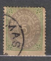 Denmark Danish Antilles (West India) 1876 Perf. 14/13,5 Normal Frame Mi#10 I Yvert#10 Used - Deens West-Indië