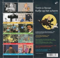 Belgique 2011 COB Bloc Feuillet 192 Neuf ** Cote (2016) 17.00 Euro Tintin à L'écran - 2002-… (€)