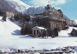 SUISSE,SCHWEIZ,SVIZZERA,SWITZERLAND,HELVETIA,SWISS,PONTRESINA,GRISONS,MALOJA,HOTEL DU CLUB MEDITERRANEE - Pontresina