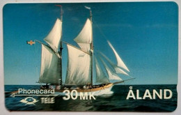 Aland 30MK   2FINC " The Galley Albanus " - Aland