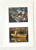 Cp , Bateaux De Pêche ,multi Vues  , 16.5 X 11.5 , Vierge ,  Ed. Compa , Photo J. Benazet-Trigalou , Frais Fr 1.55 E - Fischerei