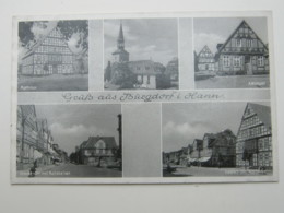 BURGDORF , Schöne Karte Um 1954 - Burgdorf