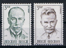 Belgie OCB 1603 / 1604 (**) - Unused Stamps