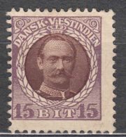 Denmark Danish Antilles (West India) 1907 Mi#43 Yvert#38 Mint Hinged - Danemark (Antilles)