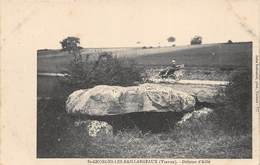 A-19-498 : MEGALITHE. ARCHEOLOGIE. DOLMEN D'AILLE A SAINT-GEORGES LES BAILLARGEAUX - Dolmen & Menhirs