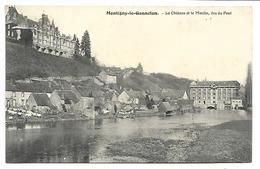 MONTIGNY LE GANNELON - Le Château Et Le Moulin, Vus Du Pont - Montigny-le-Gannelon