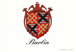 62 BARLIN / BLASON SANS EXPLICATION HERALDIQUE - Barlin