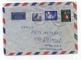 South Africa AIRMAIL COVER TO Germany 1966 - Aéreo