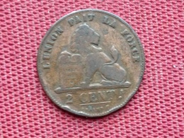 BELGIQUE Monnaie De 2 Cts 1835 - 2 Cents