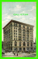 WORCESTER, MA - STATE MUTUAL LIFE INSURANCE BUILDING - ANIMATED - TRAVEL IN 1911 -  REICHNER BROS, PUB - - Worcester