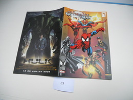 Ultimate Knights ( 2 ) " : Ultimate Spider-Man N° 57 ( Juin 2008 ) - Collector Edition  MARVEL PANINI COMICS TBE C3 - Spiderman