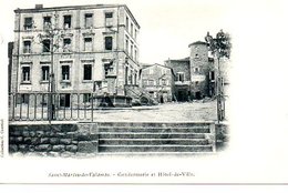 Gendarmerie Et Hôtel De Ville Précurseur Neuve - Saint Martin De Valamas