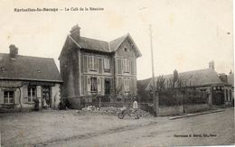 - EGRISELLES Le BOCAGE -  Rare CPA: Le Café De La Réunion  (animée)  -10743- - Egriselles Le Bocage