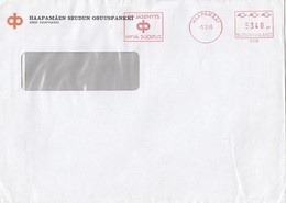 GOOD FINLAND Postal Cover To ESTONIA 1996 With Franco Cancel - Brieven En Documenten