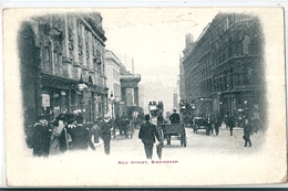 NEW  STREET ,   BIRMINGAM  (  Angleterre )  En 1900 - Andere & Zonder Classificatie