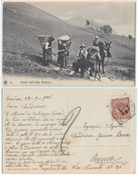 Delcampe - Biella - Saluti Dall'Alto Biellese, Viaggiata 1908 - Biella