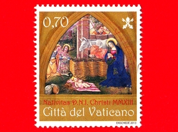 VATICANO - Usato - 2013 - Natale - Christmas - Noel - Navidad - Natività, Opera Del Pinturicchio - 0,70 - Usados