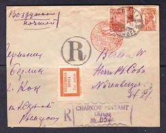 EX-PR -19-01-19   AIRMAIL LETTER FROM KHARKOV TO BERLIN. - Briefe U. Dokumente