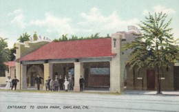 Oakland California, Idora Park Entrance, Amusement Park San Francisco Bay Area, C1900s/10s Vintage Postcard - Oakland