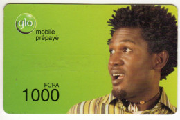 BENIN Prepayé GLO 1000 FCFA Date 21/07/2013 - Bénin