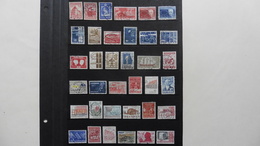 Danemark  : 36 Timbres Oblitérés - Lotes & Colecciones