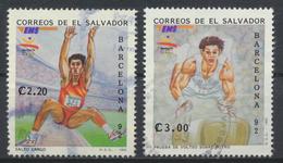 °°° EL SALVADOR - Y&T N°1151/52 - 1992 °°° - El Salvador