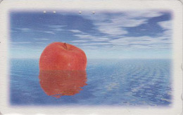 Télécarte Japon / 110-016 - Fruit POMME - APPLE Fruit Japan Phonecard - APFEL Obst TK - 59 - Alimentation