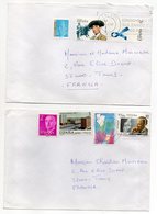 Espagne--1997--Lot De 3 Lettres De SALOU Pour TOURS-37 (France)--Jolies Compositions De Timbres--cachets - Cartas & Documentos