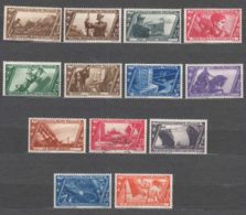 Italy Kingdom 1932 Sassone#325-337 Mi#415-427 Mint Hinged (two Stamps Used) - Neufs