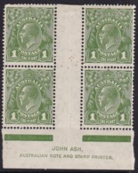 Australia 1931 Wmk CofA SG 125 Mint Hinged (John Ash Imprint) Corner Blunted - Mint Stamps