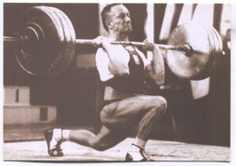 Weightlifting  Halterophile - Waldemar Baszanowski, By E.W. F. PC - Haltérophilie