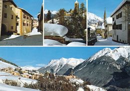 1 AK Schweiz * Ansichten Des Ortes Sent – Dabei Auch Eine Luftbildaufnahme – Kanton Graubünden * - Sent