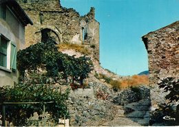 COLLOBRIERES-VIEILLE RUE ET RUINE DE L'EGLISE - Collobrieres