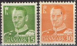 Danemark - Y&T N° 315** Et 321**, Neufs Sans Trace De Charnière - Neufs