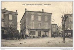 PUYLAROQUE ..-- MILITARIA 1944 .  82 .Tarn Et Garonne ..-- MONTPEZAT DE QUERCY ..-- Place CAPIN . 1944 . - Montpezat De Quercy