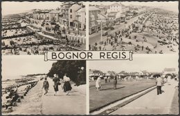 Multiview, Bognor Regis, Sussex, 1959 - Valentine's RP Postcard - Bognor Regis